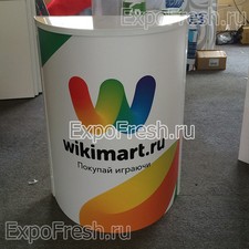 Промостойка Wikimart. Наши работы